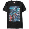 Men's Marvel Captain America  Collage  Adult T-Shirt