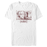 Men's The Hobbit: An Unexpected Journey Map of Middle-earth  Adult T-Shirt