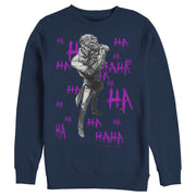 Men's Batman Joker Ha Ha  Adult Sweatshirt