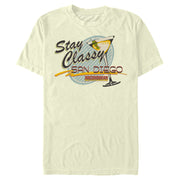 Men's Anchorman Stay Classy San Diego Martini  Adult T-Shirt