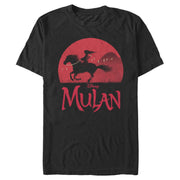 Men's Mulan Sunset Silhouette  Adult T-Shirt