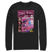 Men's Strange World Comic Book Cover  Adult Long Sleeve Shirt