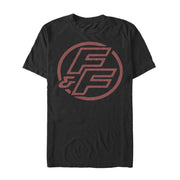 Men's Fast & Furious FF Branded Logo  Adult T-Shirt