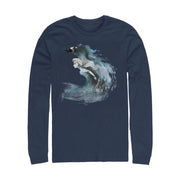 Men's Frozen 2 Elsa Horse Water Spirit  Adult Long Sleeve Shirt