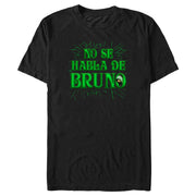 Men's Encanto No Se Habla De Bruno Green Text  Adult T-Shirt