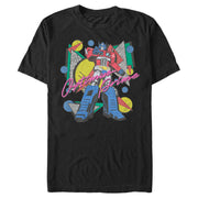 Men's Transformers Optimus Prime 80s Retro  Adult T-Shirt