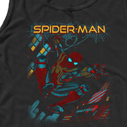 Men's Marvel Spider-Man: No Way Home Slinging Cover  Adult Tank Top