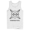 Men's Stranger Things Hawkins Lifeguard  Adult Tank Top