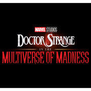 Men's Marvel Doctor Strange in the Multiverse of Madness Black Logo  Adult T-Shirt