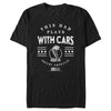 Men's Shelby Cobra This Dad Plays with Cars  Adult T-Shirt