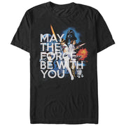 Men's Star Wars May The Force Be With You  Adult T-Shirt