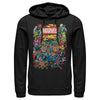 Men's Marvel Hero Epic Collage  Adult Pull Over Hoodie