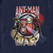 Men's Ant-Man and the Wasp: Quantumania Heroes Logo  Adult T-Shirt