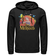 Men's The Little Mermaid Ariel Classic  Adult Pull Over Hoodie