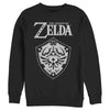 Men's Nintendo Legend of Zelda Shield  Adult Sweatshirt