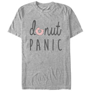 Women's CHIN UP Donut Panic  Adult Boyfriend Tee