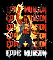 Men's Stranger Things Rockstar Eddie Munson  Adult T-Shirt