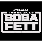 Men's Star Wars: The Book of Boba Fett White Logo  Adult Long Sleeve Shirt