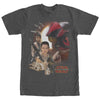 Men's Star Wars The Force Awakens Characters  Adult T-Shirt