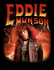 Men's Stranger Things Eddie Munson Metalhead  Adult Long Sleeve Shirt