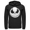 Men's The Nightmare Before Christmas Halloween Jack Skellington Big Face  Adult Pull Over Hoodie