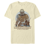 Men's Star Wars: The Mandalorian Legendary Father Din Djarin  Adult T-Shirt