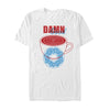 Men's Twin Peaks Good Coffee and Donut  Adult T-Shirt