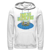 Men's The Simpsons Foolish Earthlings  Adult Pull Over Hoodie