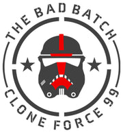 Men's Star Wars: The Bad Batch Clone Force 99 Badge  Adult T-Shirt