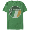 Men's Lost Gods Ireland Flag Circle  Adult T-Shirt