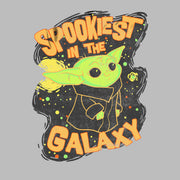 Men's Star Wars: The Mandalorian Halloween Grogu Spookiest in Galaxy  Adult T-Shirt