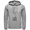 Men's Despicable Me Evil Genius Gru Profile  Adult Pull Over Hoodie