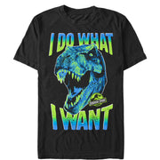 Men's Jurassic Park T. Rex Do What I Want  Adult T-Shirt