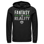 Men's ESPN Fantasy is Reality  Adult Pull Over Hoodie