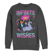 Men's Ralph Breaks the Internet Jasmine Infinite Wishes  Adult Sweatshirt