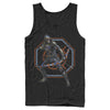 Men's Marvel Black Widow Taskmaster Target  Adult Tank Top