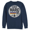 Men's Nintendo Super Mario Retro Rainbow Ring  Adult Sweatshirt