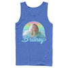 Men's Britney Spears Rainbow Star  Adult Tank Top