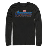 Men's Marvel Avengers: Endgame Classic Logo  Adult Long Sleeve Shirt