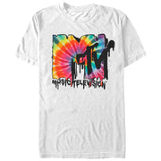 Men's MTV Melted Tie-Dye Logo  Adult T-Shirt