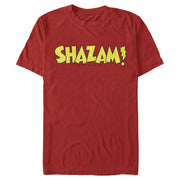 Men's Justice League Shazam Logo  Adult T-Shirt