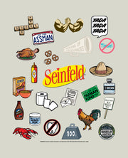 Men's Seinfeld Iconic Items  Adult T-Shirt