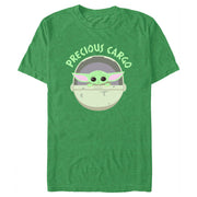 Men's Star Wars: The Mandalorian Grogu Precious Cargo  Adult T-Shirt