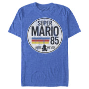 Men's Nintendo Super Mario Retro Rainbow Ring  Adult T-Shirt