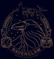 Men's Harry Potter Ravenclaw House Emblem  Adult T-Shirt