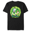 Men's Rick And Morty Dimension Hoppers  Adult T-Shirt