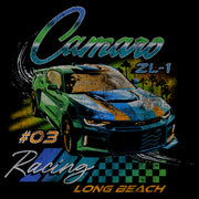 Men's General Motors Camaro Long Beach Racing  Adult Pull Over Hoodie