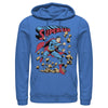 Men's Superman Hero Break Barriers  Adult Pull Over Hoodie