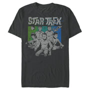 Men's Star Trek: The Animated Series Kirk and Crew  Adult T-Shirt