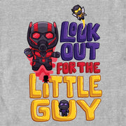 Men's Ant-Man and the Wasp: Quantumania Look Out for the Little Guy  Adult T-Shirt